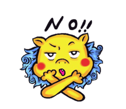 Okinawa Shi-Sa sticker Kari and Yushi sticker #15872750