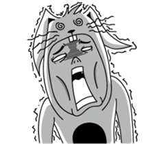 Brat rabbit-2Bad Debut sticker #15872820