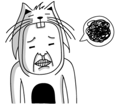 Brat rabbit-2Bad Debut sticker #15872822