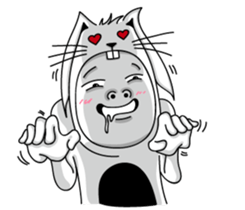 Brat rabbit-2Bad Debut sticker #15872827