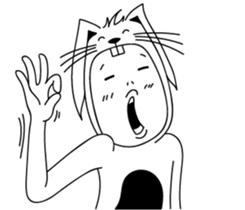 Brat rabbit-2Bad Debut sticker #15872842