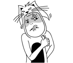 Brat rabbit-2Bad Debut sticker #15872845