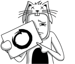 Brat rabbit-2Bad Debut sticker #15872847