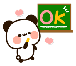 Easy to use message panda2 sticker #15873210