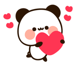 Easy to use message panda2 sticker #15873213