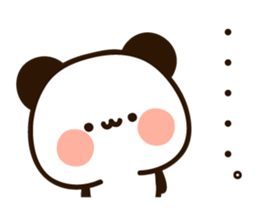 Easy to use message panda2 sticker #15873243