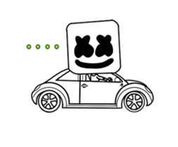 I'm Marshmallow sticker #15873511