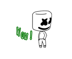 I'm Marshmallow sticker #15873520