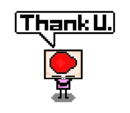 Ha3Chong: Facebox Family 8bit sticker #15873567