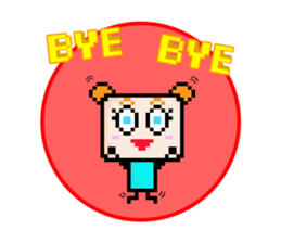 Ha3Chong: Facebox Family 8bit sticker #15873571