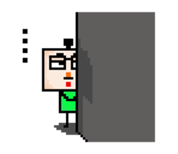 Ha3Chong: Facebox Family 8bit sticker #15873582