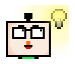 Ha3Chong: Facebox Family 8bit sticker #15873583