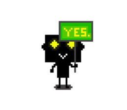 Ha3Chong: Facebox Family 8bit sticker #15873586