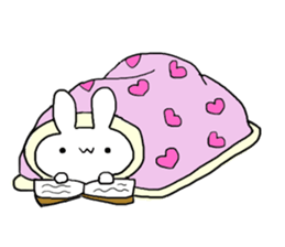 w rabbit sticker sticker #15873703