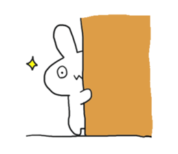 w rabbit sticker sticker #15873713