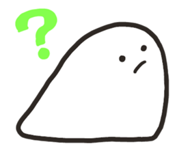 the cute WHITE sticker #15873737