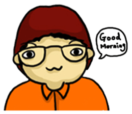 We are loving each other (Ha&Da) sticker #15874114