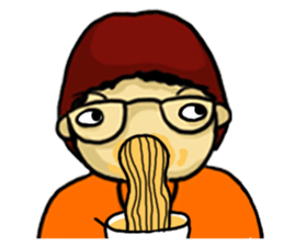 We are loving each other (Ha&Da) sticker #15874118