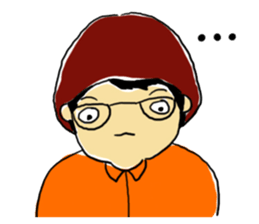 We are loving each other (Ha&Da) sticker #15874119