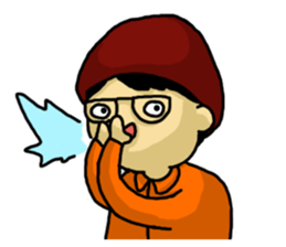 We are loving each other (Ha&Da) sticker #15874121