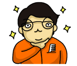 We are loving each other (Ha&Da) sticker #15874123