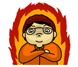 We are loving each other (Ha&Da) sticker #15874124