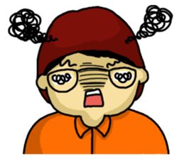 We are loving each other (Ha&Da) sticker #15874125