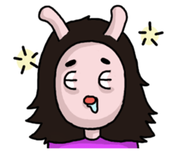 We are loving each other (Ha&Da) sticker #15874129