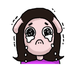 We are loving each other (Ha&Da) sticker #15874130