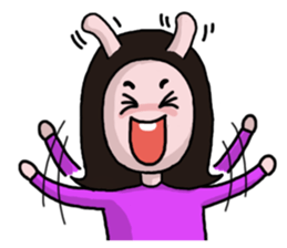 We are loving each other (Ha&Da) sticker #15874132