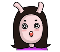 We are loving each other (Ha&Da) sticker #15874134