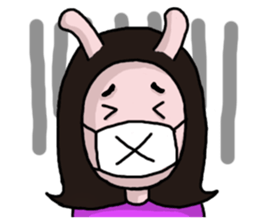 We are loving each other (Ha&Da) sticker #15874137