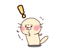 A moving loose sea otter stocker2 sticker #15874365