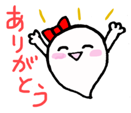 CUTE NA OBAKE CHAN sticker #15874371