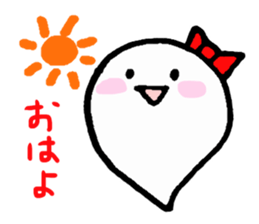 CUTE NA OBAKE CHAN sticker #15874377