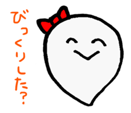 CUTE NA OBAKE CHAN sticker #15874382