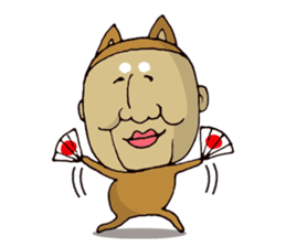 Masao of the face getting irritated sticker #15874650