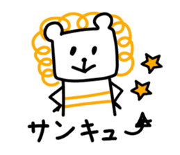 Loving speech of animals sticker #15874748