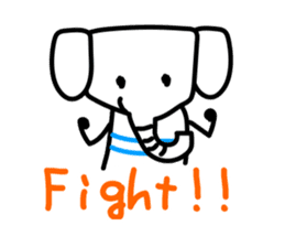 Loving speech of animals sticker #15874783