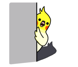 Lovely Parrot sticker #15874790