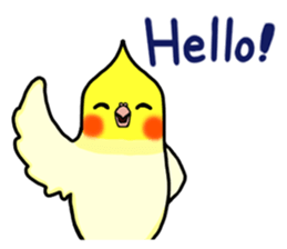 Lovely Parrot sticker #15874791