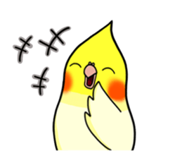 Lovely Parrot sticker #15874792