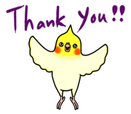 Lovely Parrot sticker #15874795