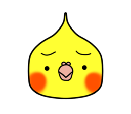 Lovely Parrot sticker #15874805