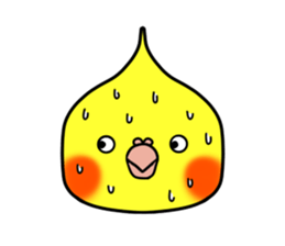 Lovely Parrot sticker #15874809