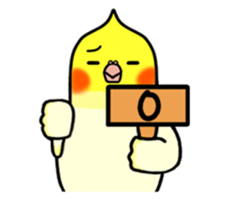 Lovely Parrot sticker #15874810