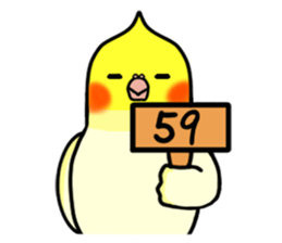 Lovely Parrot sticker #15874811