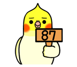 Lovely Parrot sticker #15874812