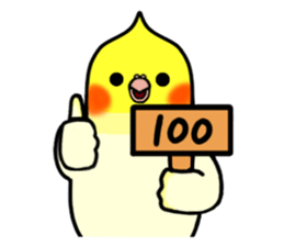 Lovely Parrot sticker #15874813