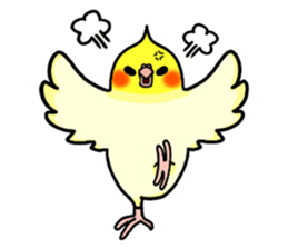 Lovely Parrot sticker #15874817